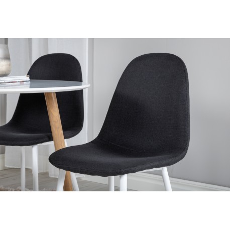 Rundt Spisebordssæt Plaza med stole Polar