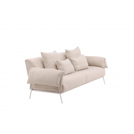ockero 3 personers Sofa - Beige og Hvid