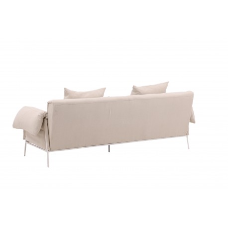 ockero 3 personers Sofa - Beige og Hvid