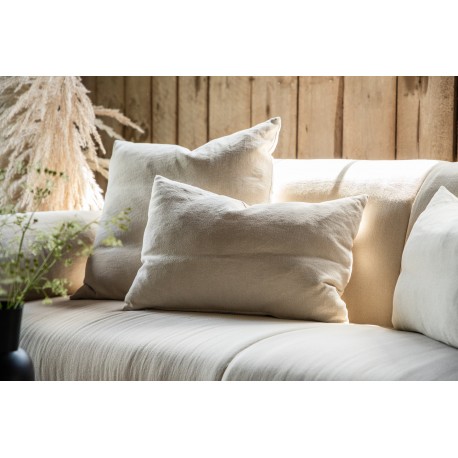 ockero 3 personers Sofa - Beige og Hvid