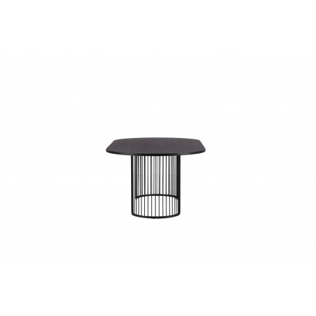 Hamneskar Ovalt spisebord 220 x 110 cm - Sort