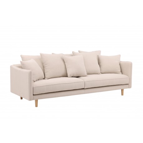 Segelskaren 3 personers Sofa - Beige stof