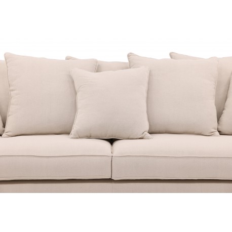 Segelskaren 3 personers Sofa - Beige stof