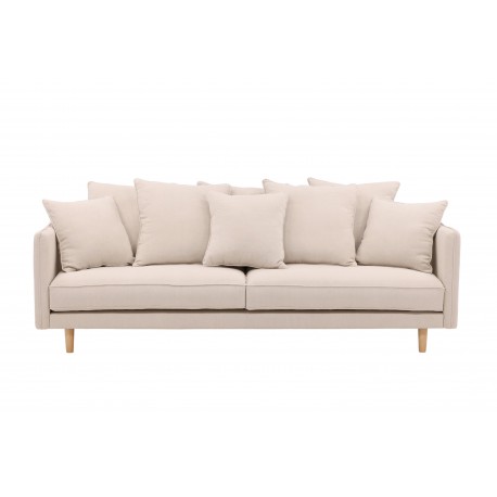 Segelskaren 3 personers Sofa - Beige stof