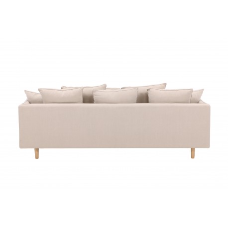 Segelskaren 3 personers Sofa - Beige stof