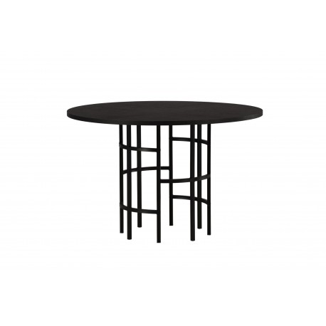 København Rundt spisebord - Sort