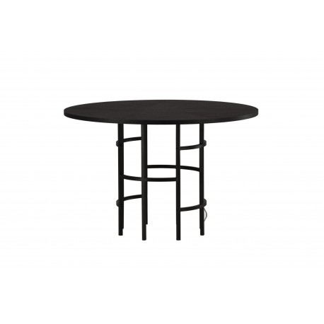 København Rundt spisebord - Sort