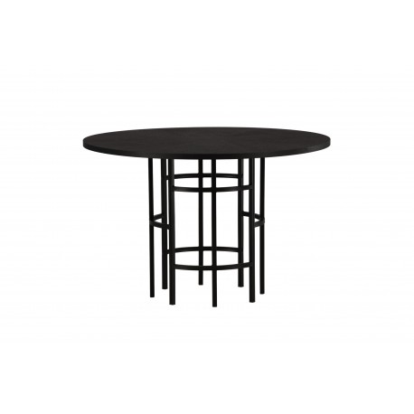 København Rundt spisebord - Sort