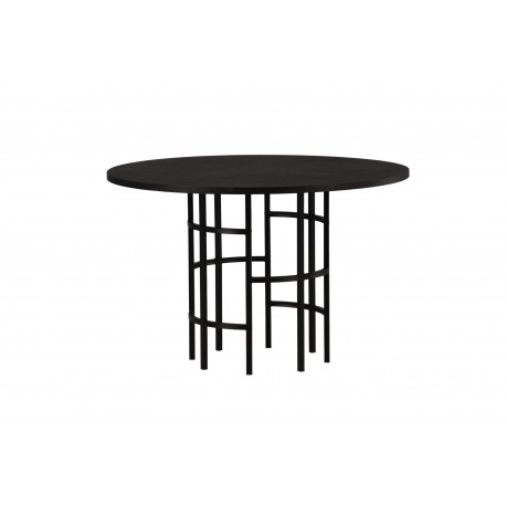 København Rundt spisebord - Sort