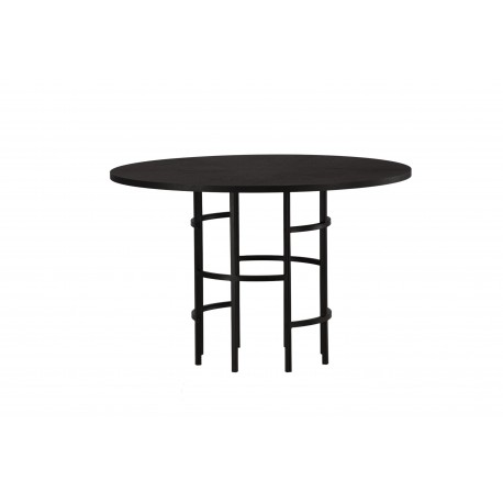 København Rundt spisebord - Sort