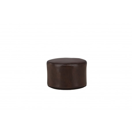 Eastport Puf Ø41 cm - Brun