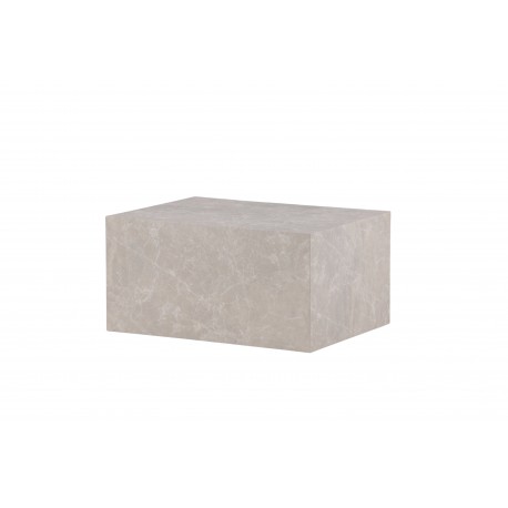 York Lav Sofa Bord - Beige