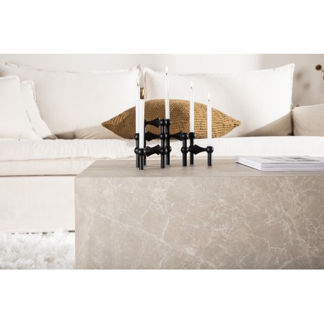 York Lav Sofa Bord - Beige