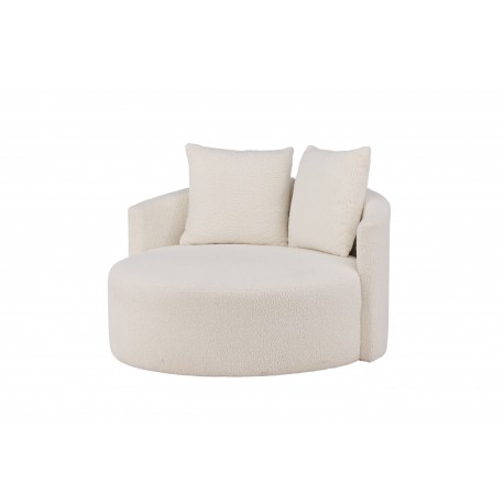 Kelso 2 personers Sofa - Beige og Sort