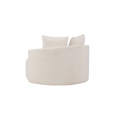 Kelso 2 personers Sofa - Beige og Sort