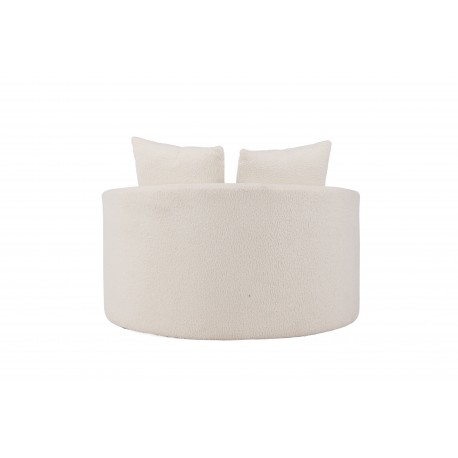 Kelso 2 personers Sofa - Beige og Sort