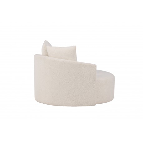 Kelso 2 personers Sofa - Beige og Sort