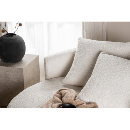 Kelso 2 personers Sofa - Beige og Sort