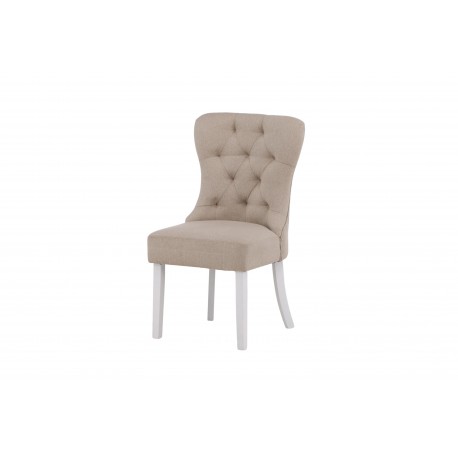 Vista Spisebordsstol - Beige og Hvid