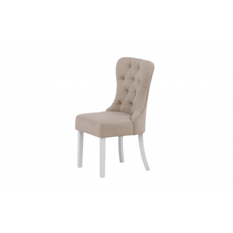 Vista Spisebordsstol - Beige og Hvid