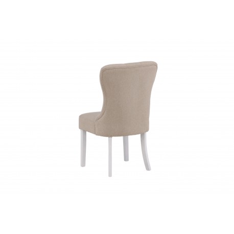 Vista Spisebordsstol - Beige og Hvid