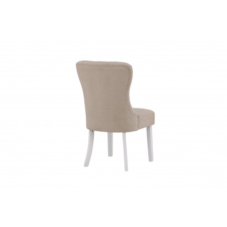 Vista Spisebordsstol - Beige og Hvid