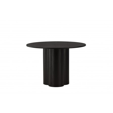 Olivia Rundt spisebord Ø110cm - Sort