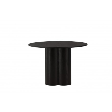 Olivia Rundt spisebord Ø110cm - Sort