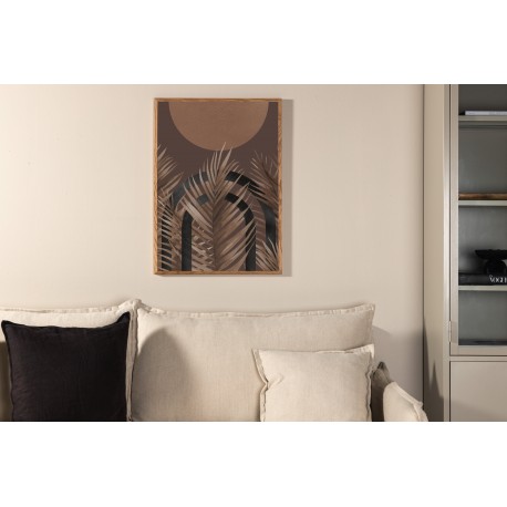 Strukturer Plakat - Brun