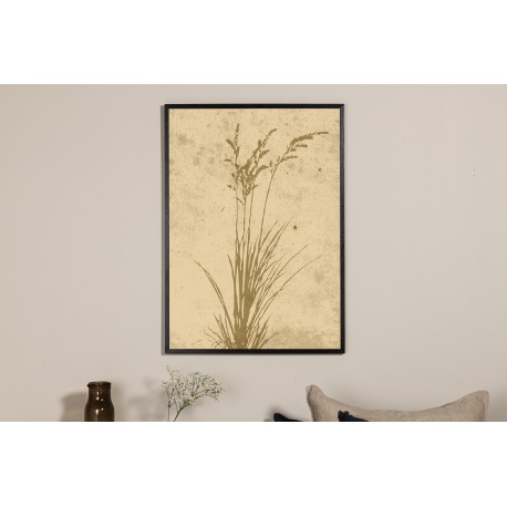 Plantekunst Plakat - Beige