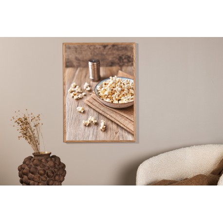 Popcorn Plakat - Beige