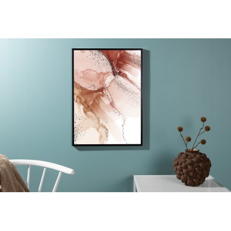 Splash Plakat - Lyserød