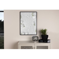 Hvide Roser Plakat - Hvid