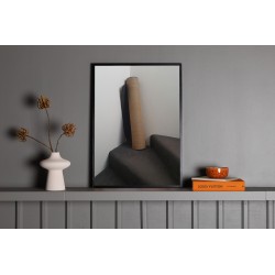 Tæppet Plakat - Brun