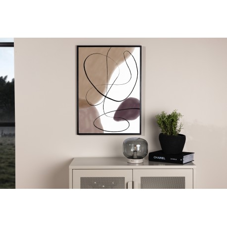 Lines Plakat - Beige