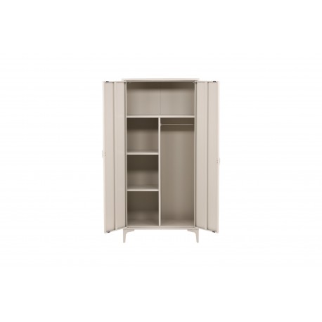 Piring Garderobeskab 85 x 183 - Beige