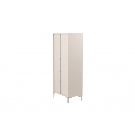 Piring Garderobeskab 85 x 183 - Beige