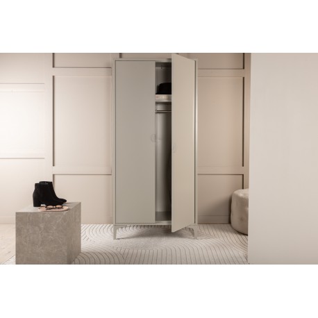 Piring Garderobeskab 85 x 183 - Beige