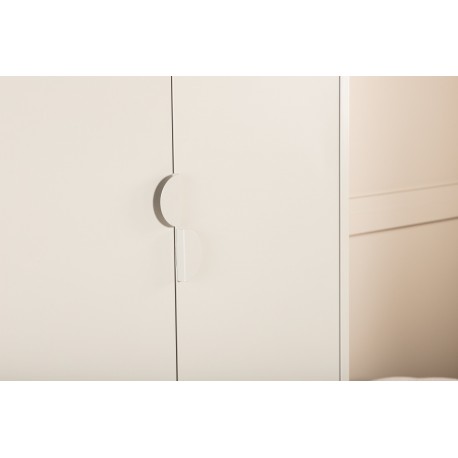 Piring Garderobeskab 85 x 183 - Beige