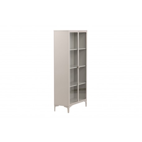 Piring Vitrineskab - Beige