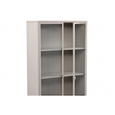 Piring Vitrineskab - Beige