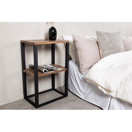 Rise Bord - Sort og Natur