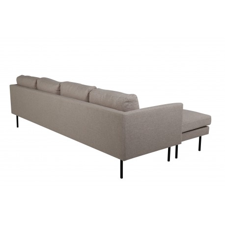 Zoom U-Sofa -Brun