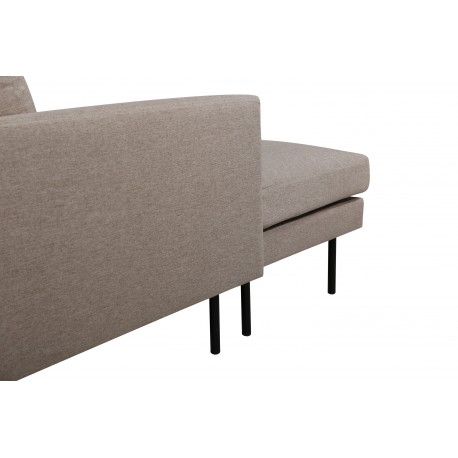 Zoom U-Sofa -Brun