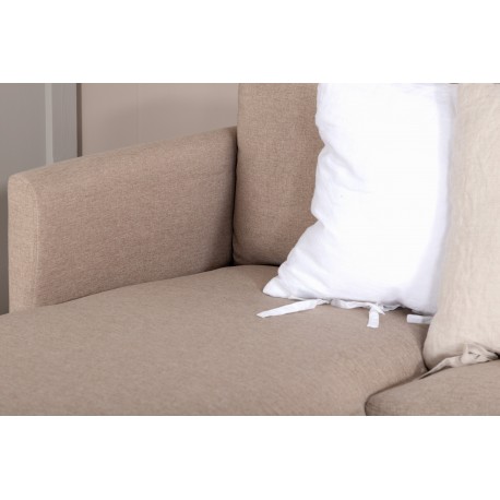 Zoom U-Sofa -Brun