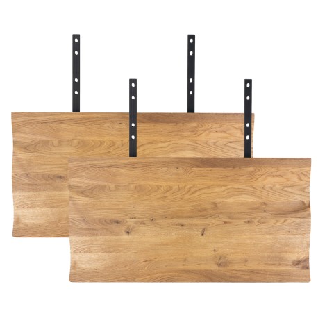 CURVE Spisebord Olieret eg 300x100cm med bølget kant