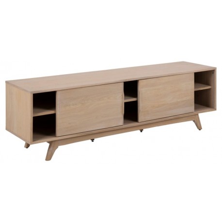 Marte Tv-bord Hvidolieret Eg 180cm