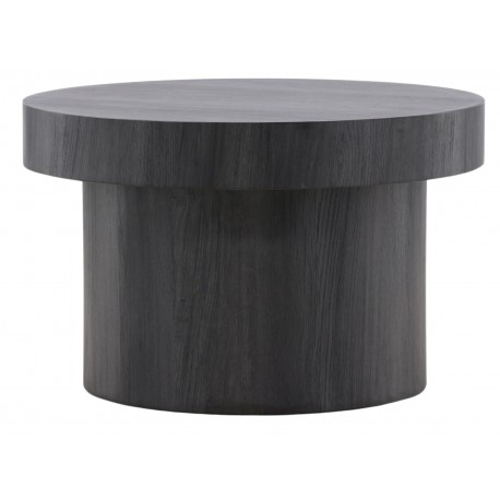 Malung Rund Sofabord Ø80cm - Sort