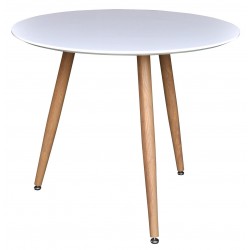 Polar Rundt spisebord Ø90cm - Hvid