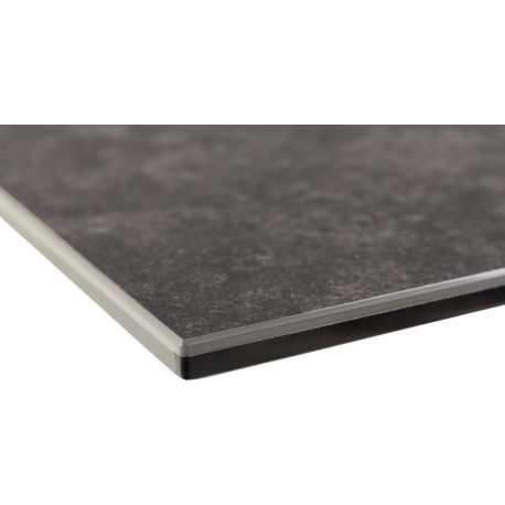 Heaven Spisebord Sort keramik 168cm kan udvides til 210 cm